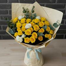 Букет цветов из:  Розы в Наушки