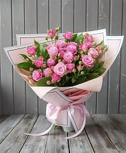 Букет Розовый кустик #REPLACE_PRED# Наушки