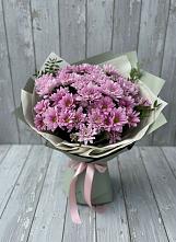 Букет цветов из:  Хризантемы в Наушки
