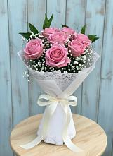 Букет цветов из:  Розы #REPLACE_PRED# Наушки