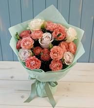 Букет цветов из:  Розы в Наушки