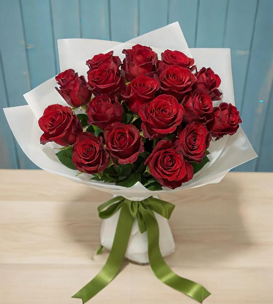 Букет Красные розы в Наушки