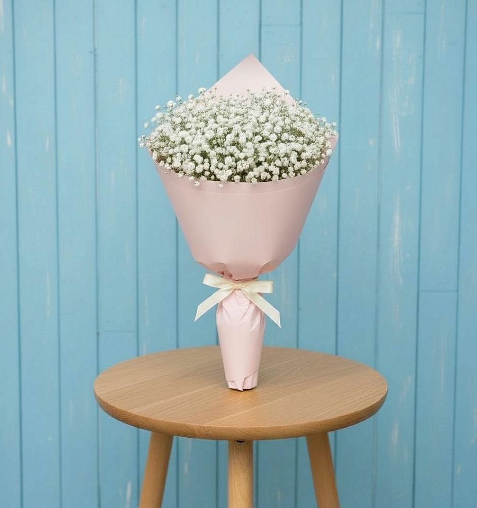 Букет цветов из: Гипсофила в Наушки