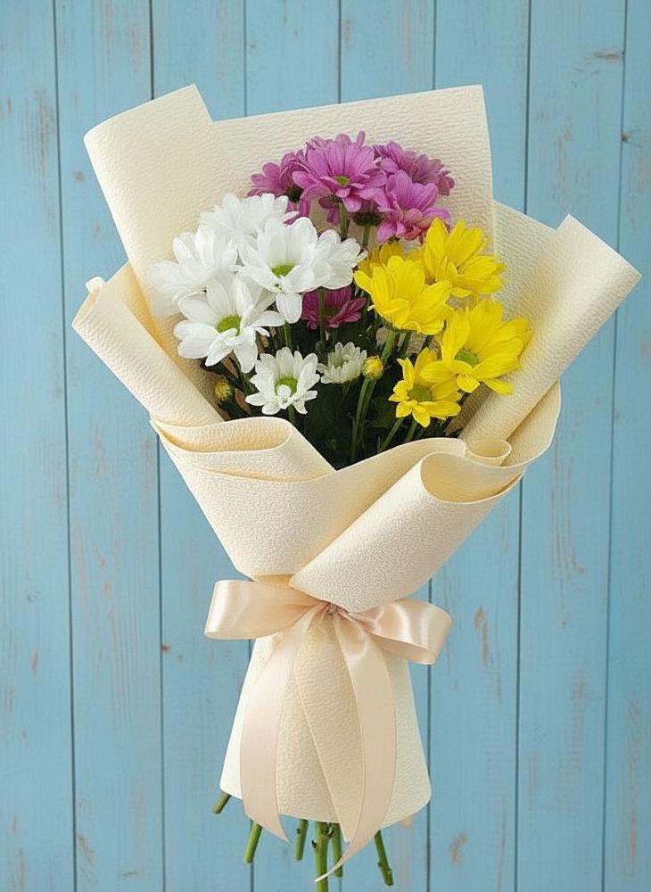 Букет цветов из: Хризантемы в Наушки