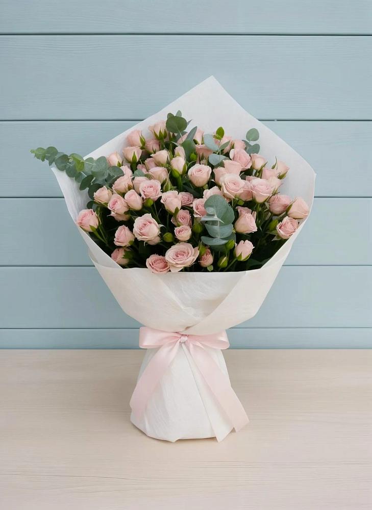 Букет цветов из: Розы в Наушки