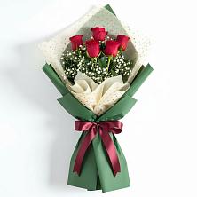 Букет цветов из:  Розы в Наушки